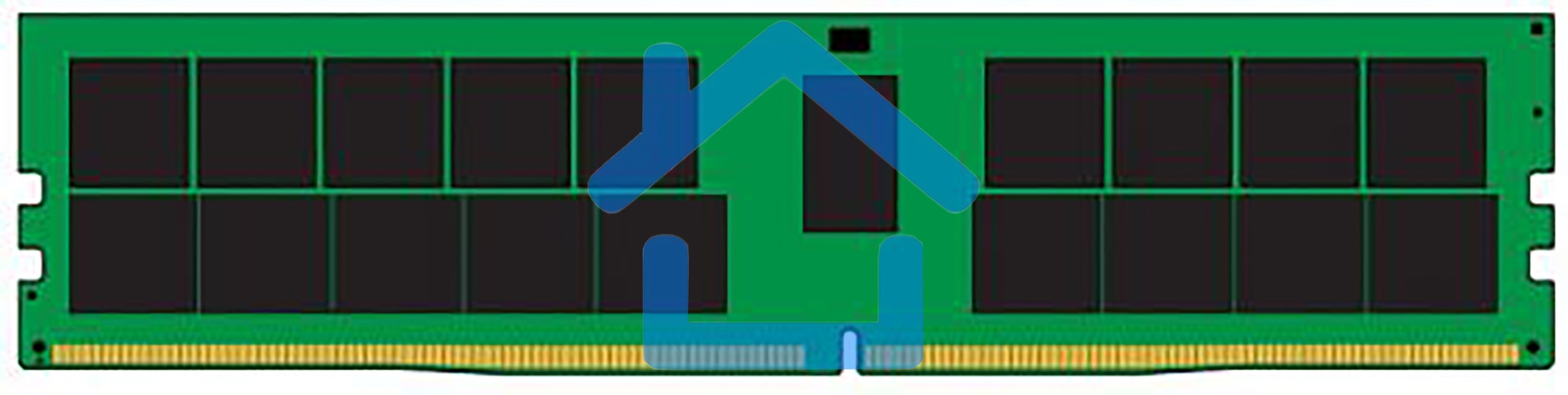 Оперативная память Kingston, DDR4, 64Gb (1x64Gb), 3200MHz, CL22, ECC, RDIMM