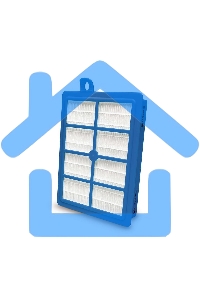 Фильтр для пылесоса Philips FC8038/01 HEPA13, для пылесосов Performer FC915X/FC917X, SilentStar FC93XX, Jewel FC90XX, Marathon FC9205, PowerPro FC876X