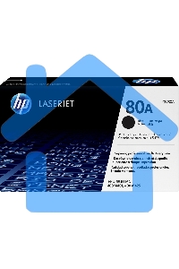 Картридж лазерный HP 80A (CF280A) черный для LaserJet Pro 400 M401/M425 2700 стр.
