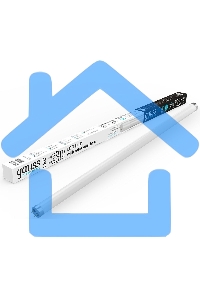 Лампа светодиодная Gauss Elementary T8 10Вт 4000К G13 780лм 600мм стекло поворотная