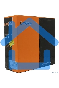 Кабель ExeGate FTP 4 пары кат.5e CCA, 24AWG, экран, бухта 100м, серый, PVC