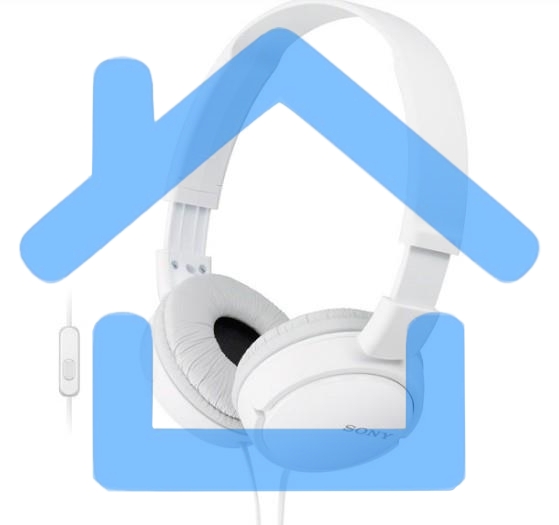 Наушники Sony MDR-ZX110APW белый