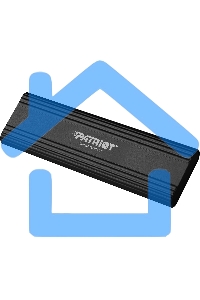 Внешний SSD Patriot Transporter Lite, 2TB, USB 3.2 Gen 2 Type-C, R/W 1000/1000, черный