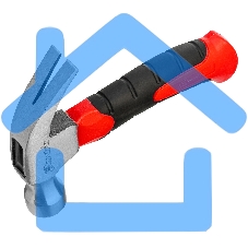 Молоток-гвоздодер Matrix мини, фибергласовая двухкомпонентная рукоятка, 250г