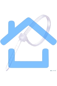 Стяжка нейлоновая Exegate EX253850RUS неоткрывающаяся CV-200W, 200мм, упак. 100шт белая