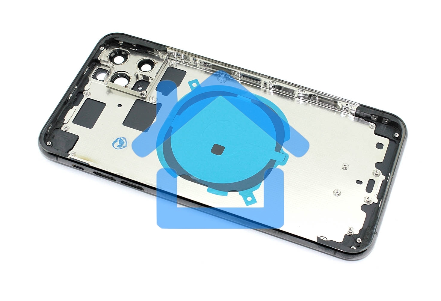 Задняя крышка (корпус) в сборе с рамкой для Apple iPhone 11 Pro Max черный