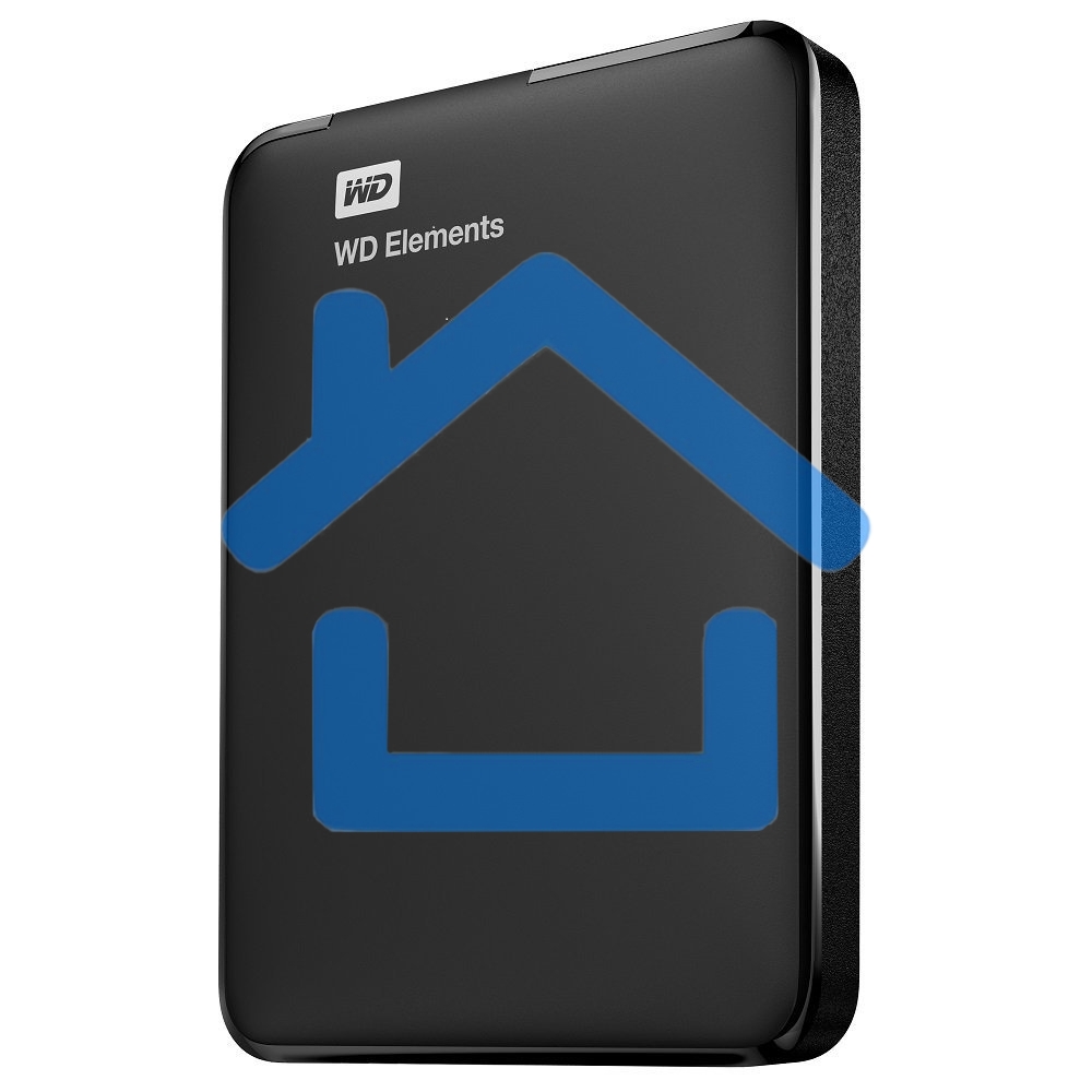 Внешний жесткий диск HDD WD 1Tb Original USB 3.0 WDBUZG0010BBK-WESN Elements Portable 2.5