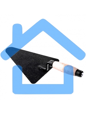 Кельма бетонщика Россия стальная,деревянная усиленная ручка 86220