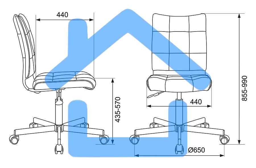 Кресло компьютерное Бюрократ CH-330M/LT-15 без подлокотников, малиновый, крестовина металл
