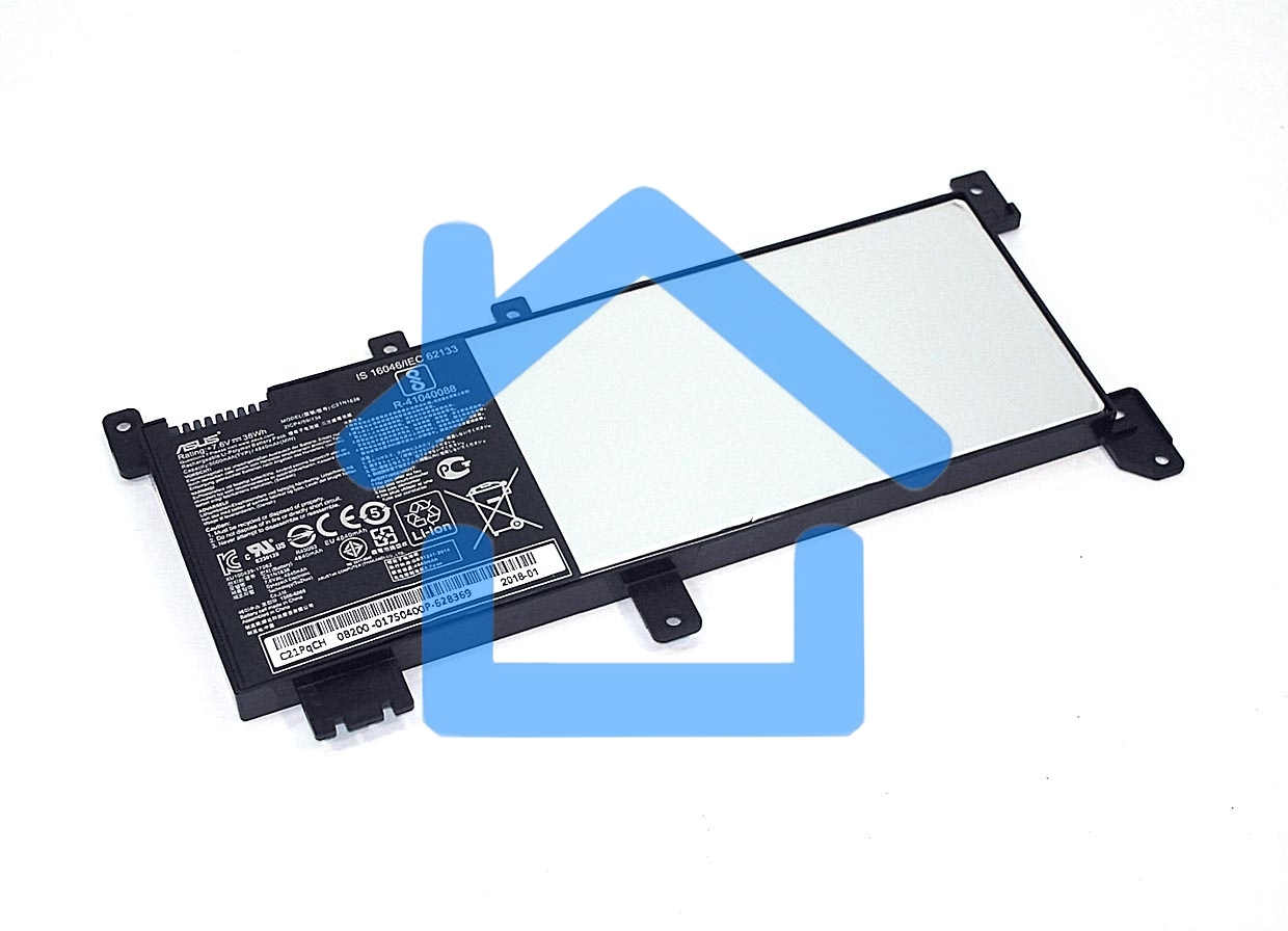 Аккумуляторная батарея для ноутбука Asus F442U A480U 7.6V 38Wh Orig