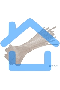 Стяжка нейлоновая Exegate EX253850RUS неоткрывающаяся CV-200W, 200мм, упак. 100шт белая