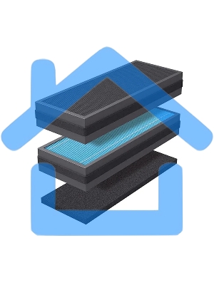 Комплект сменных фильтров для Tion Бризер 4S