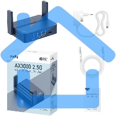 Маршрутизатор Cudy TR3000, AX3000, 2,5 Gbит/с (WAN) + 1 Gbит/с (LAN)1 USB3.0, MU-MIMO, Mesh (TR3000)