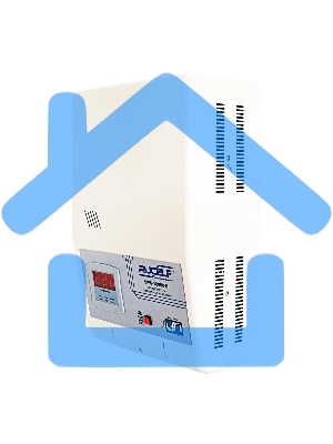 Стабилизатор RUCELF SRW-12000-Dоднофазный, цифровой 220В 12000ВА вх.:130-270В НАСТЕННЫЙ