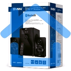 Акустическая система 2.1 SVEN MS-2250 / 80 Watt / ~230V 50Hz / Bluetooth / Black