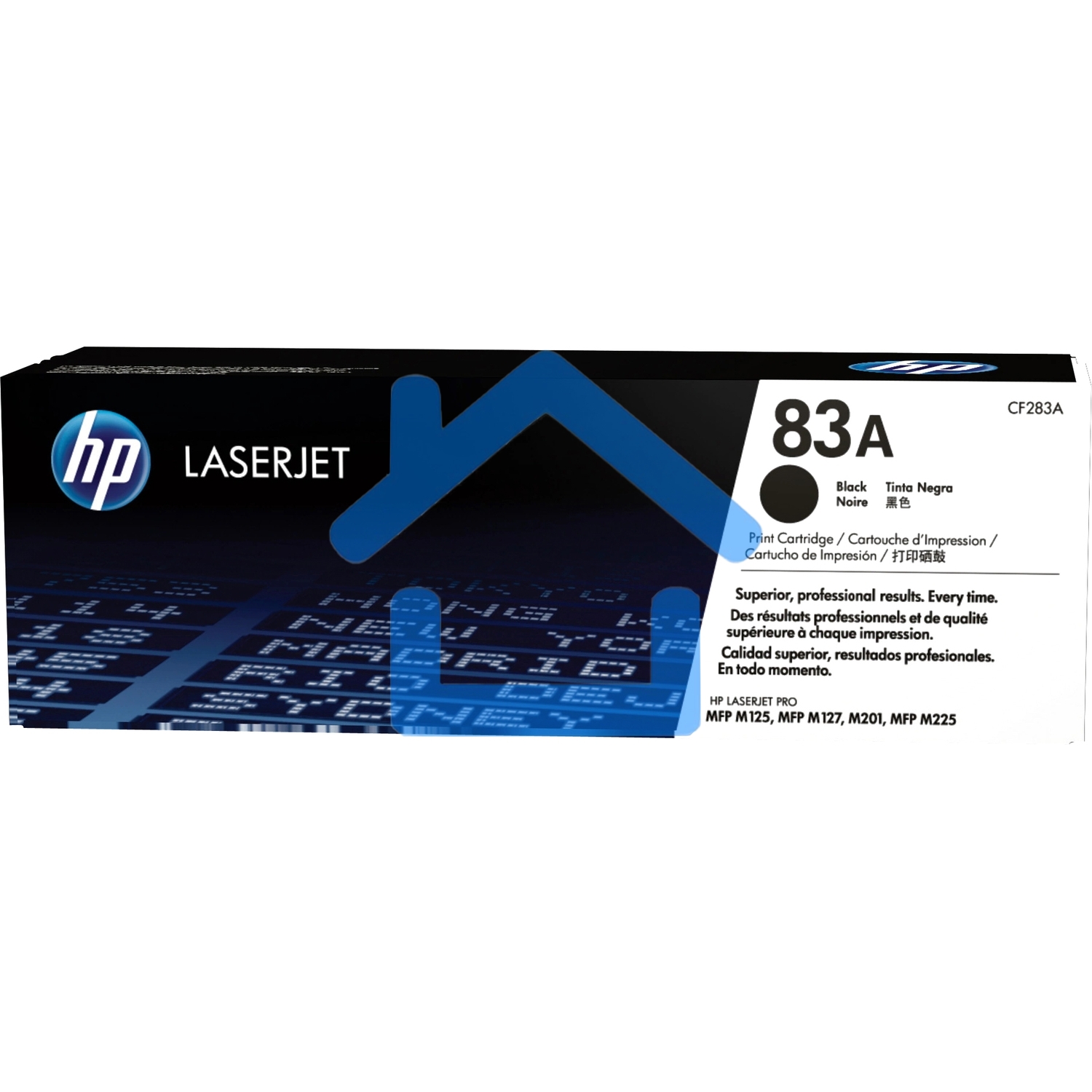 Тонер Картридж HP 83A CF283A черный для HP LJ Pro M125nw/M127fw (1500стр.)
