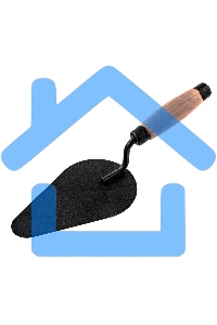 Кельма Россия печника стальная,деревянная усиленная ручка86222