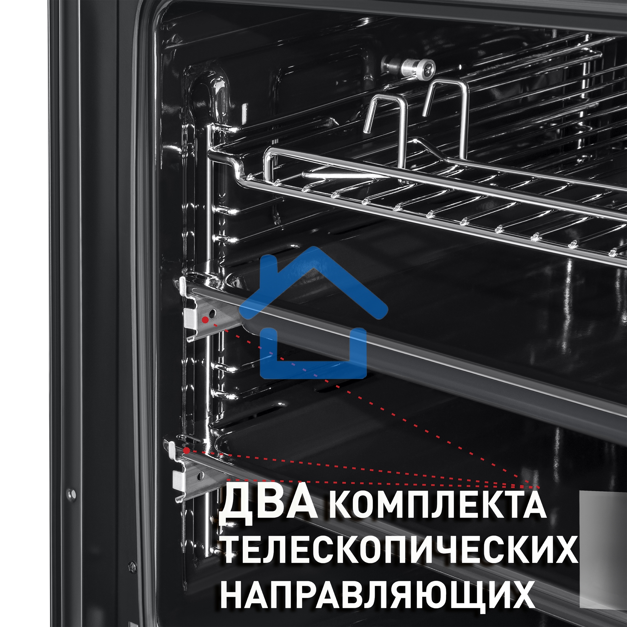 Шкаф духовой электрический Maunfeld EOEM.769S1, встраиваемый
