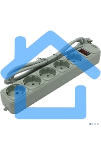 Сетевой фильтр ExeGate EX266862RUS SP-5-1.5G (5 розеток, 1.5м, евровилка, светло-серый)