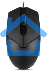 Мышь проводная SVEN RX-30 черный, 1000 dpi, USB, кнопки - 3