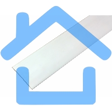 Термоусаживаемая трубка Rexant 35,0/17,5 мм, белая, упаковка 10 шт. по 1 м