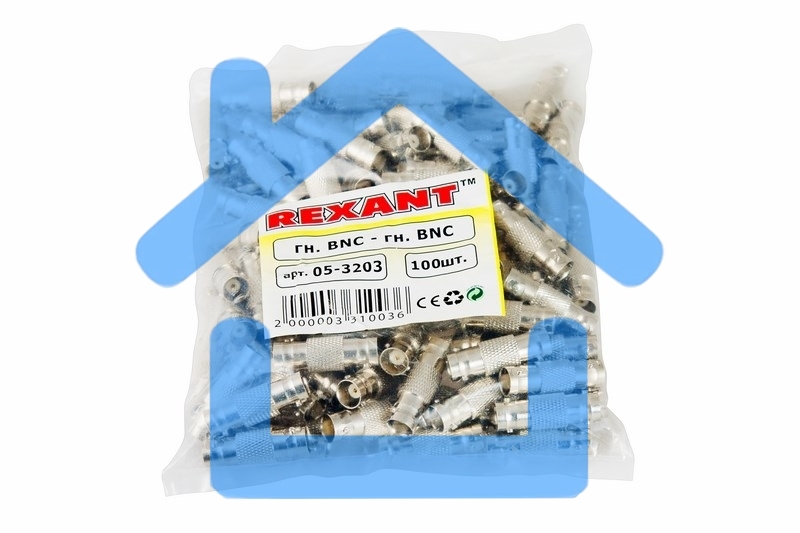 Переход гнездо BNC - гнездо BNC (I-коннектор) Rexant