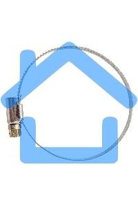 Хомуты нержав. сталь, стандартное болтовое крепление 50-70 мм, ширина 9 мм, 50 шт. Сибртех