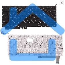 Клавиатура для ноутбука MacBook A1286 с SD плоский ENTER