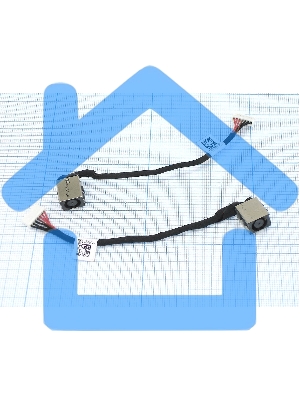 Разъем питания для ноутбука Dell Inspiron 15 7000, 7566, 7567 с кабелем