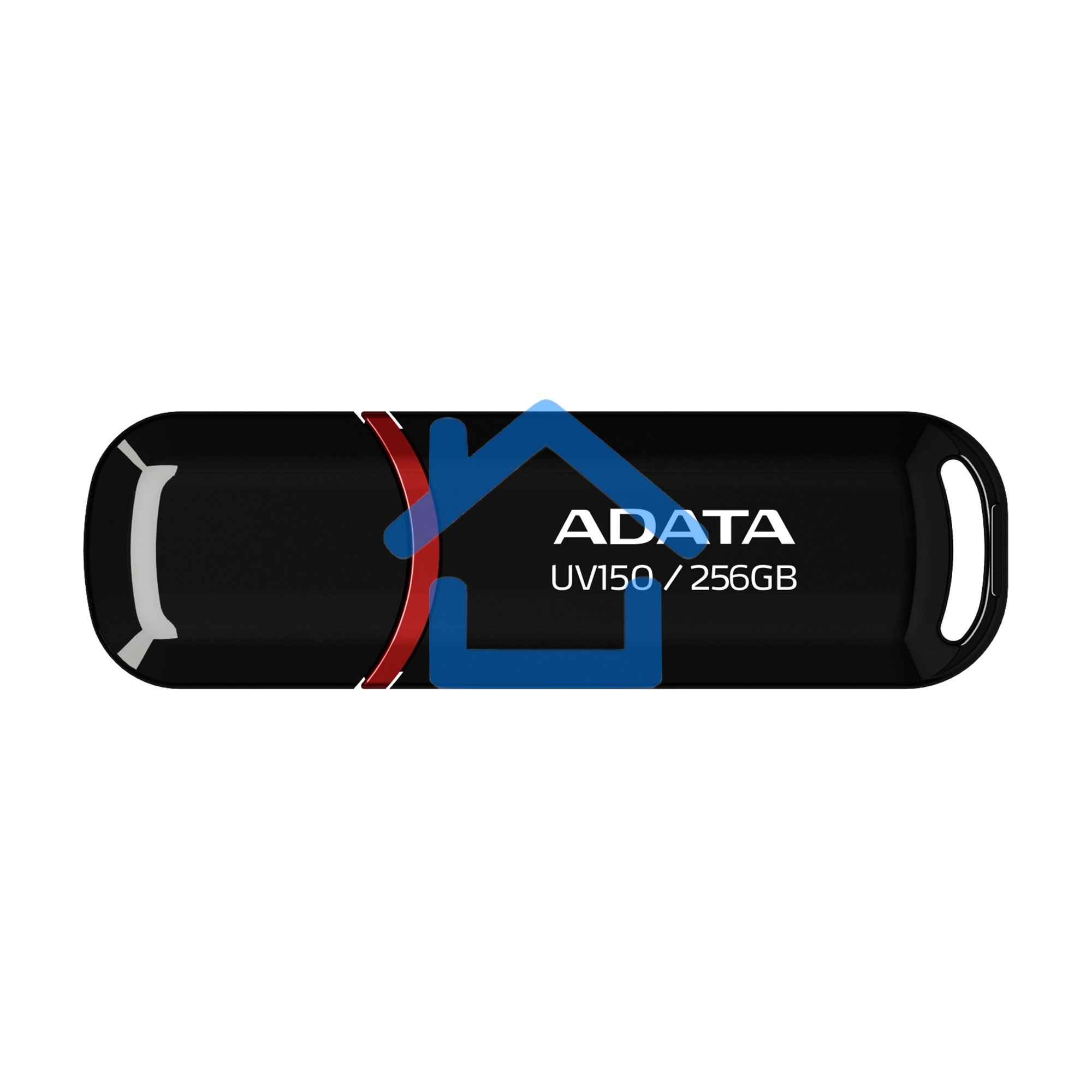 Флешка USB ADATA UV150 (AUV150-256G-RBK), 256 Gb, USB 3.0, R/W 100/30, черный