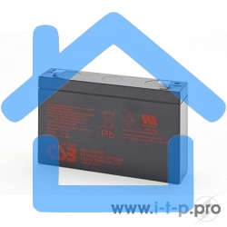 Батарея CSB HRL 634 (6V 9Ah) клеммы F2