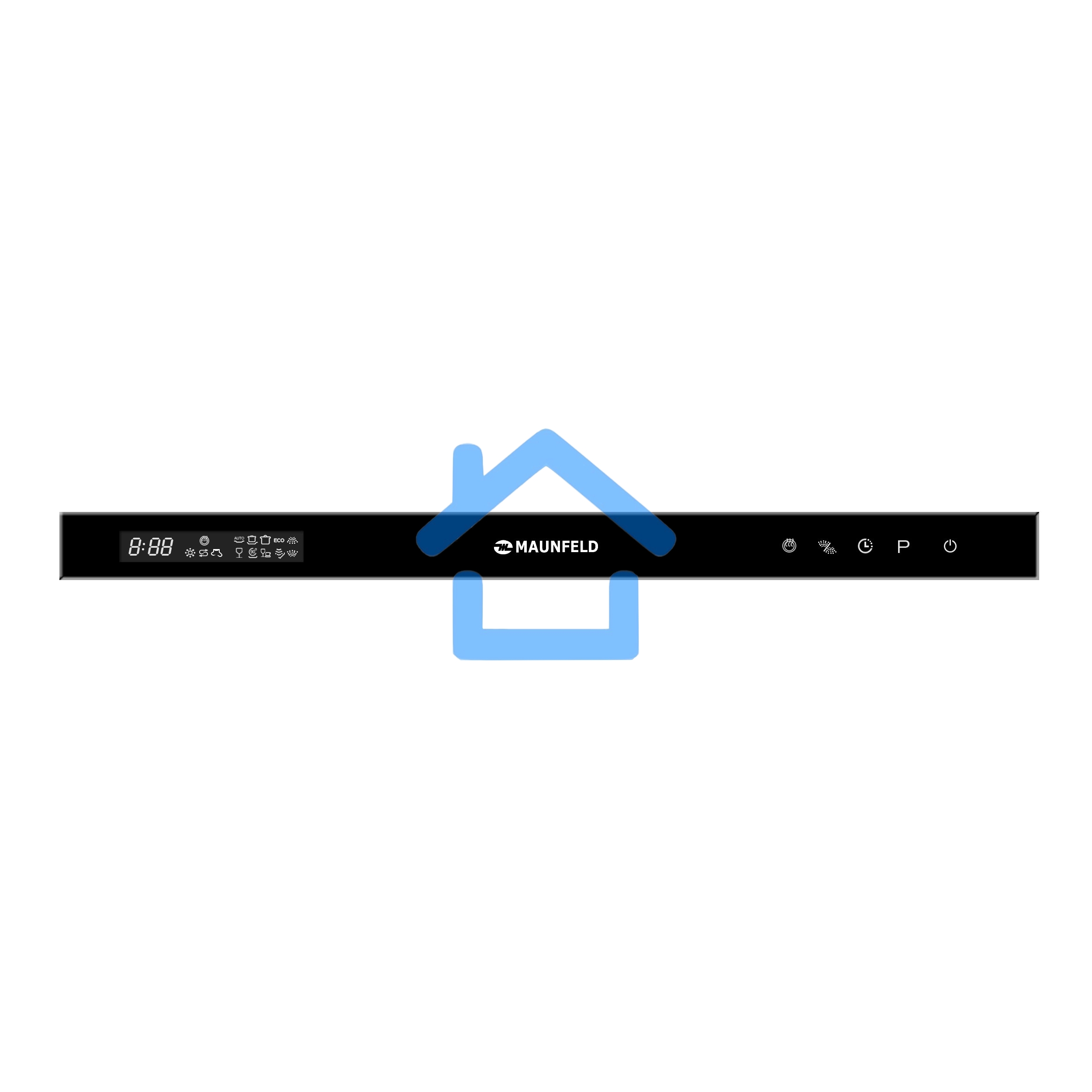 Встраиваемая посудомоечная машина Maunfeld MLP-12IM, черный, 59.8 см, 14 компл., 44 дБ, класс A++