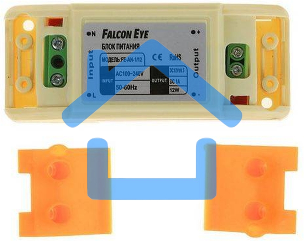 Блок питания Falcon Eye FE-AN-1/12 Входное напряжение 87-264V, Выходное 12V, Номинальный ток 1A