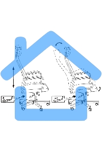 Кресло компьютерное Бюрократ KB-5M TW-01 3C11 черный, сетка/ткань, с подголов. крестовина металл хром