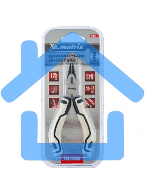 Длинногубцы Matrix Mini, 125 мм, прямые, авторазжим, PRO