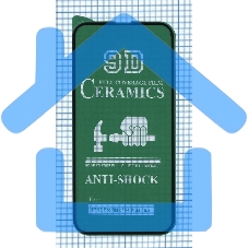 Керамическая пленка (стекло) для Apple iPhone 14 Plus черный