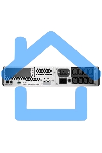 Источник бесперебойного питания APC Smart-UPS SMT2200RMI2UC 1000Вт 1500ВА черный