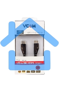 Кабель HDMI 19M/M,ver. 2.1, 8K@60 Hz 2m VCOM <CG860-2M>