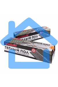 Теплый пол (нагревательный мат) Rexant Extra, площадь 6,0 м2 (0,5 х 12,0 метров), 960Вт, (двух жильный)