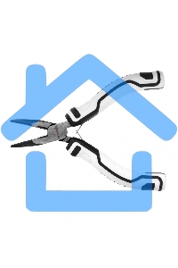 Длинногубцы Matrix Mini, 125 мм изогнутые, авторазжим, PRO