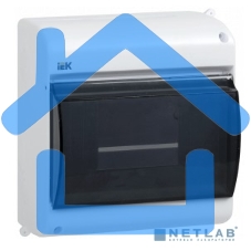 Бокс ОП КМПн 2/6 для 6 авт. выкл. прозр. крышка IP30 ИЭК MKP42-N-06-30-09