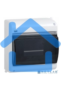 Бокс ОП КМПн 2/6 для 6 авт. выкл. прозр. крышка IP30 ИЭК MKP42-N-06-30-09