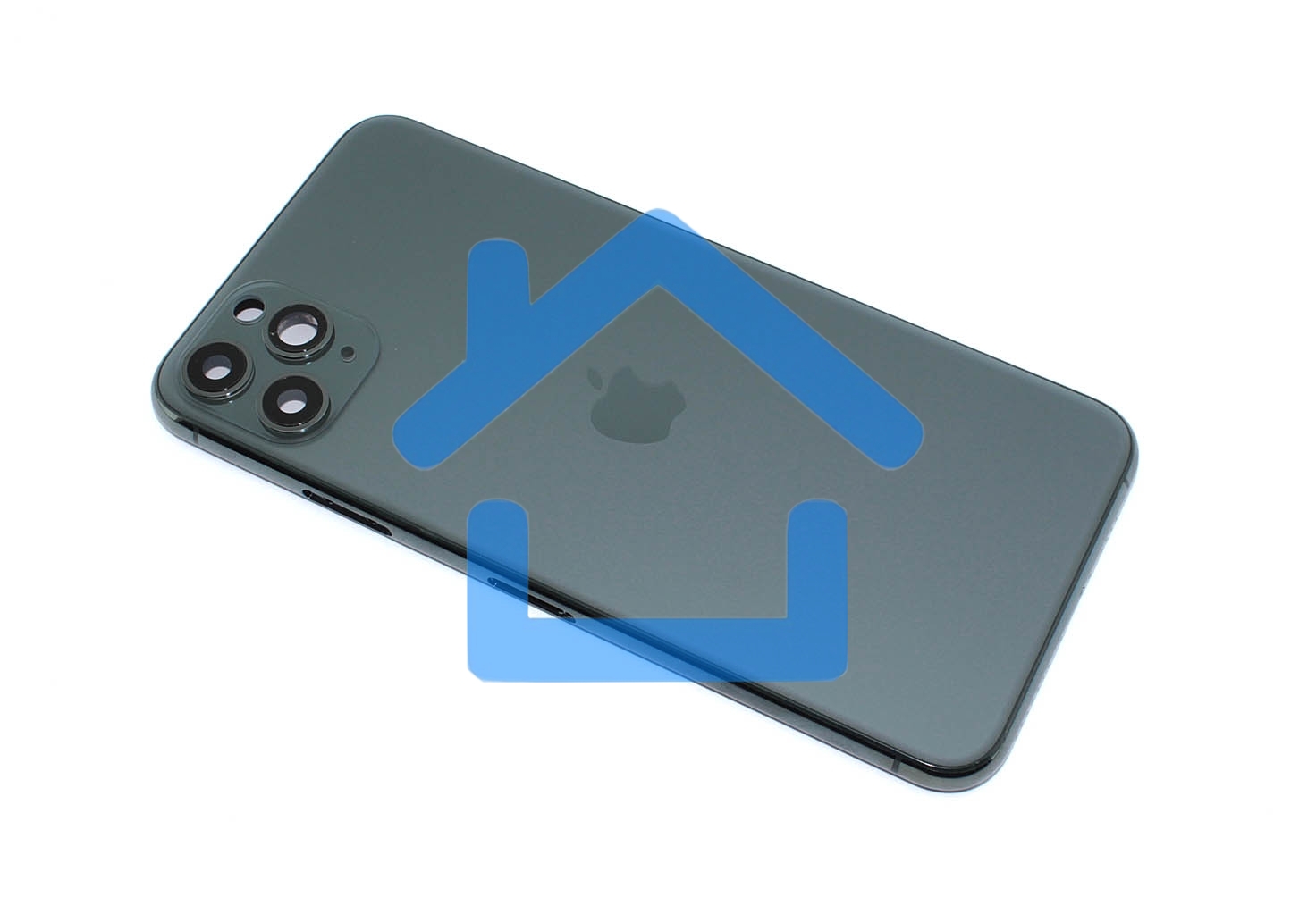 Задняя крышка (корпус) в сборе с рамкой для Apple iPhone 11 Pro Max зеленая