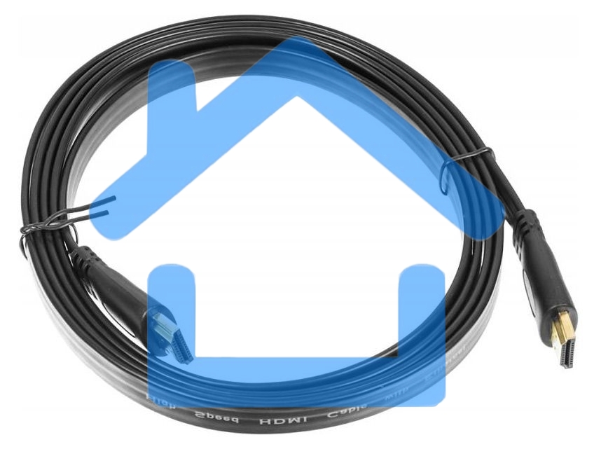 Кабель аудио-видео Buro Flat HDMI (m)/HDMI (m) 2м. черный