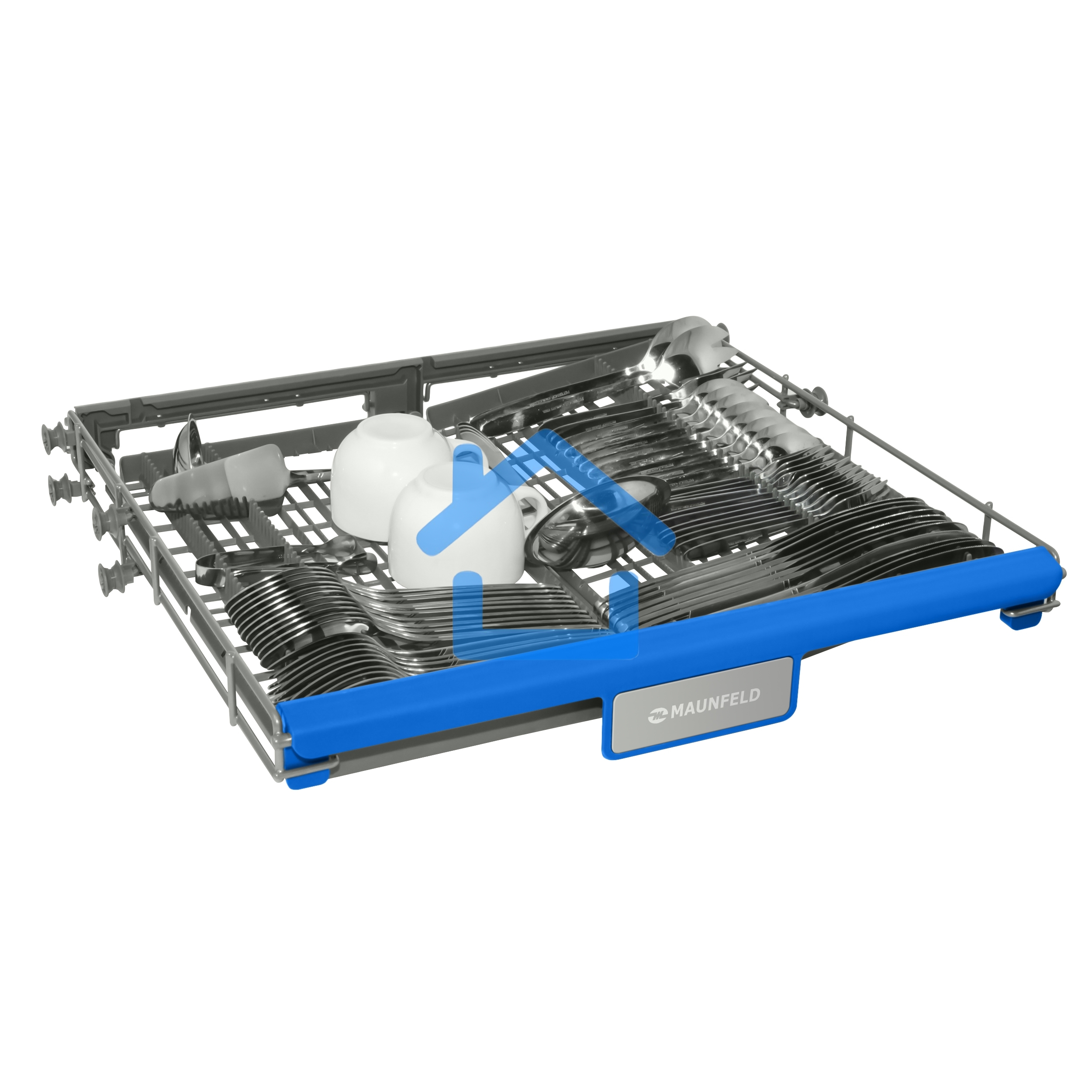 Встраиваемая посудомоечная машина Maunfeld MLP-12IM, черный, 59.8 см, 14 компл., 44 дБ, класс A++