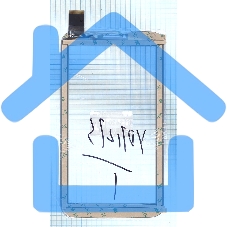 Сенсорное стекло (тачскрин) HS1280 V02S, белое