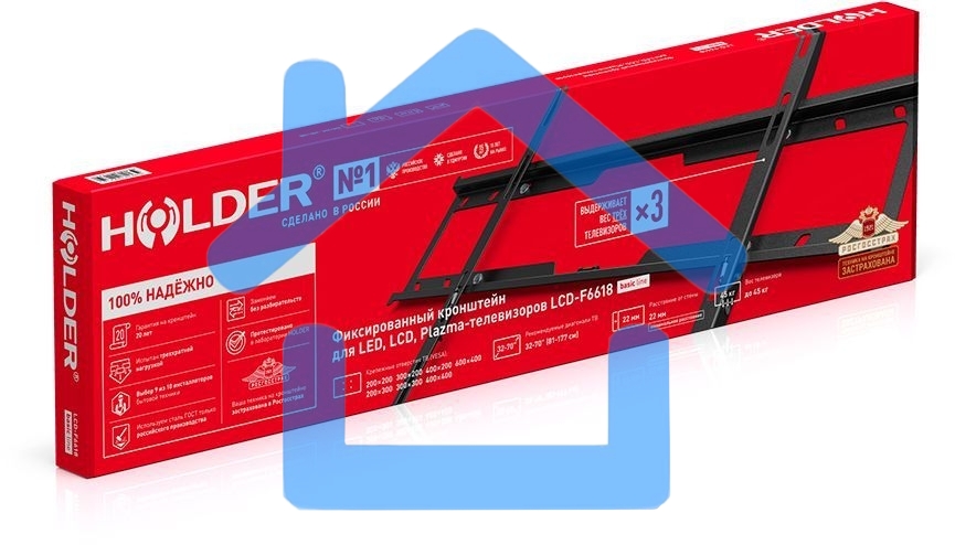 Кронштейн Holder LCD-F6618-B черный