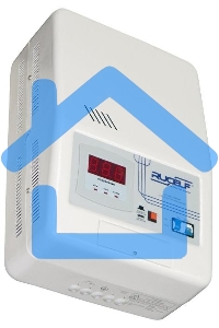 Стабилизатор RUCELF SRW-12000-Dоднофазный, цифровой 220В 12000ВА вх.:130-270В НАСТЕННЫЙ