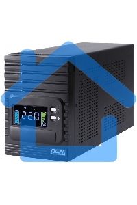 Источник бесперебойного питания Powercom Smart King Pro+ SPT-1000-II LCD 800Вт 1000ВА черный