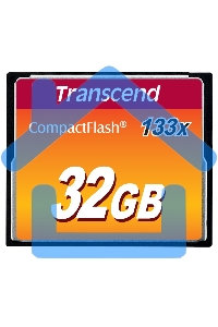 Флеш карта CF 32Gb Transcend TS32GCF133 w/o adapter
